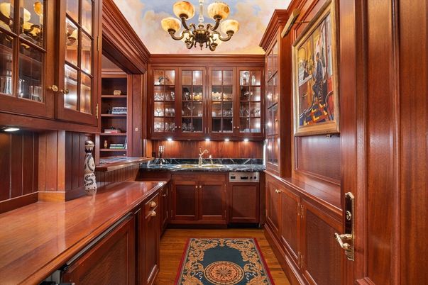 Chandelier, Interior, Kitchen, Wood Texture Flooring