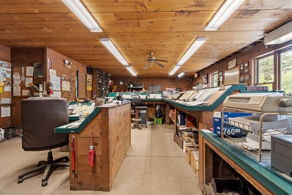 Home Office, Interior, Wooden Ceilings, Wooden Walls