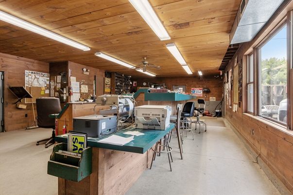 Home Office, Interior, Wooden Ceilings, Wooden Walls