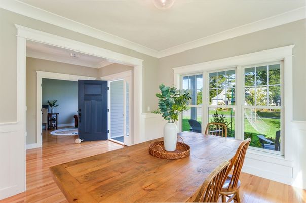 Dining room, Interior, Wood Texture Flooring
