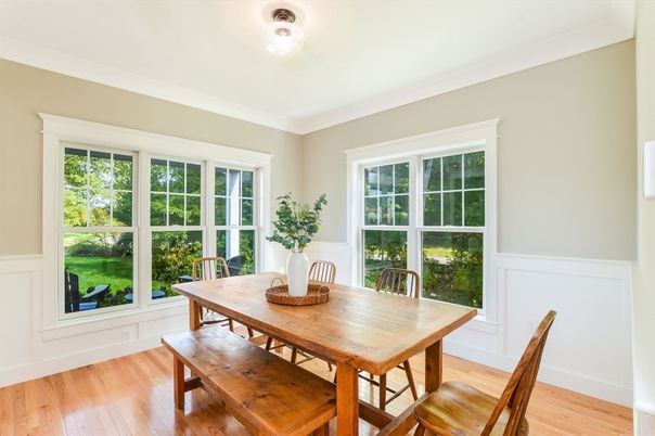 Dining room, Interior, Wood Texture Flooring