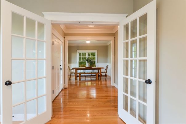 Dining room, Interior, Wood Texture Flooring