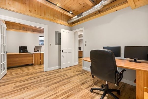 Home Office, Interior, Wooden Beams, Wooden Ceilings, Wood Texture Flooring