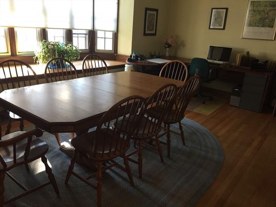 Dining room, Interior, Wood Texture Flooring