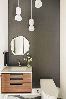 Bathroom, Interior, Pendant Lights