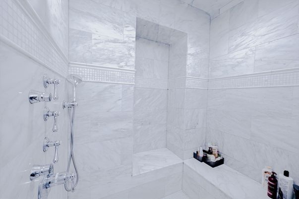Bathroom, Interior, Marble Walls