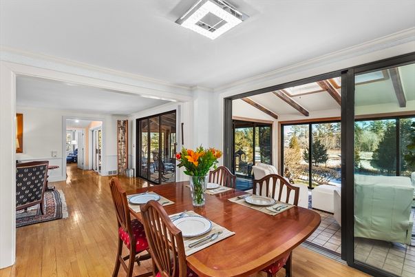 Dining room, Interior, Wood Texture Flooring