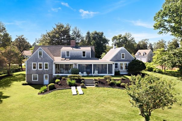 Backyard, Exterior, Facade, Cape Cod