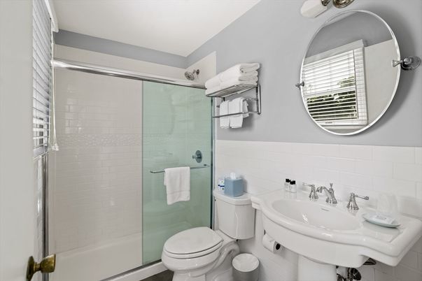 Bathroom, Glass Shower, Interior