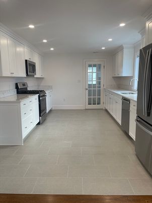 Interior, Kitchen, Recessed Lighting, Stainless Steel Appliances