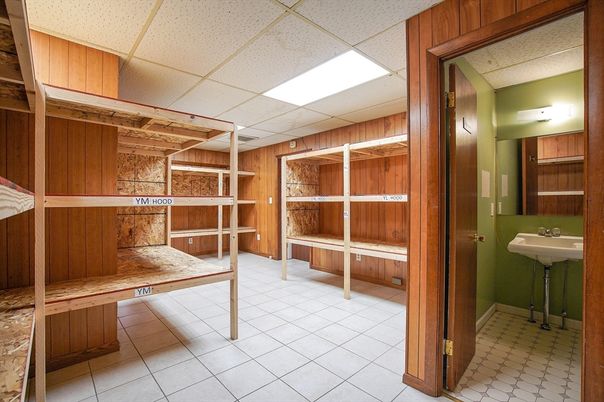 Bathroom, Interior, Wooden Walls