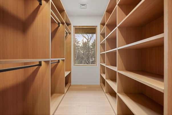 Interior, Walk-in Closets, Wood Texture Flooring