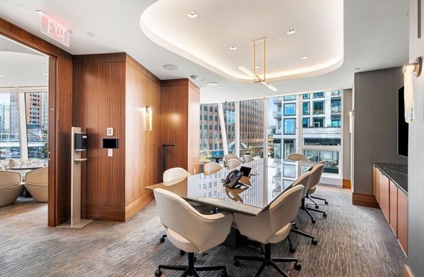 Dining room, Interior, Pendant Lights, Recessed Lighting, Wooden Walls