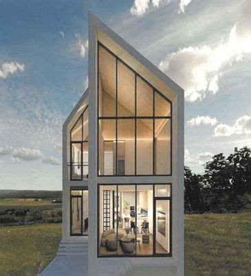 Backyard, Exterior, Facade, Modern