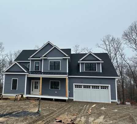 Attached, Exterior, Facade, Farmhouse