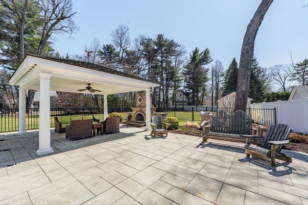 Backyard, Exterior, Fireplace