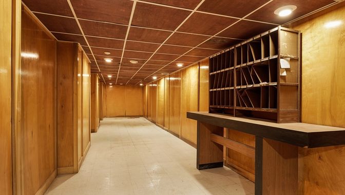 Interior, Recessed Lighting, Wooden Walls