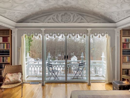Interior, Sun Room, Wood Texture Flooring