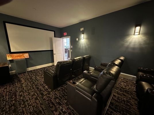 Home Theatre Room, Interior, Projection Screen, Theatre Room
