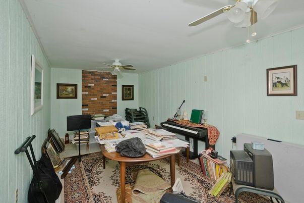 Interior, Piano, Stone Walls