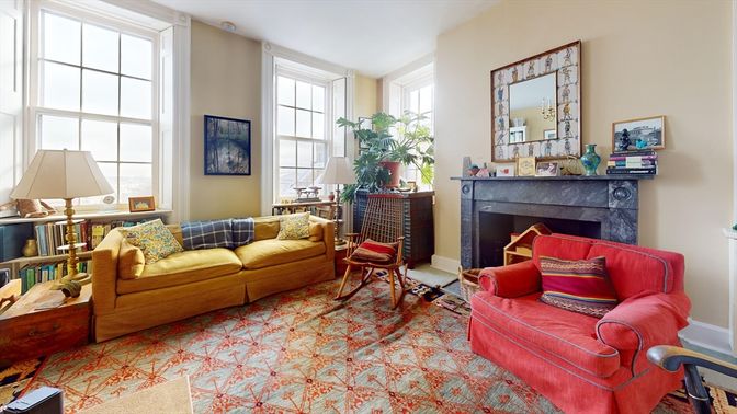 Fireplace, Interior, Living room