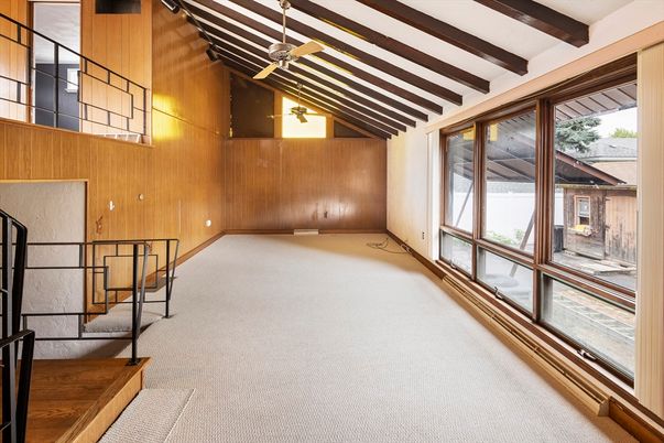 Interior, Wooden Beams, Wooden Walls