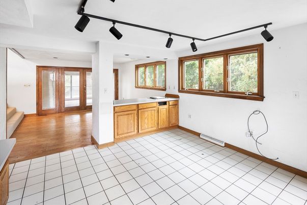 Empty room, Interior, Wood Texture Flooring