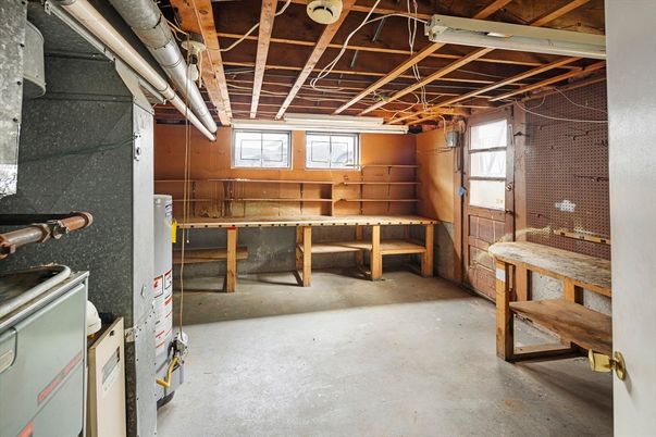Interior, Stone Walls, Wooden Beams