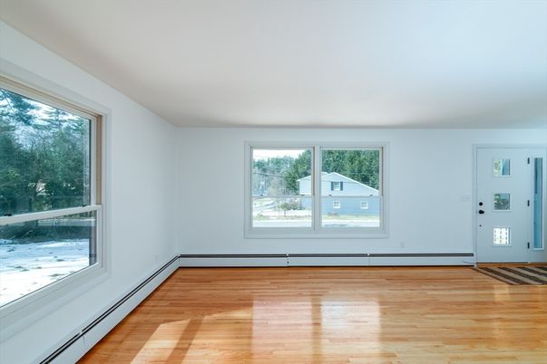 Empty room, Interior, Wood Texture Flooring