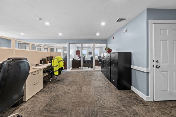 Home Office, Interior, Recessed Lighting