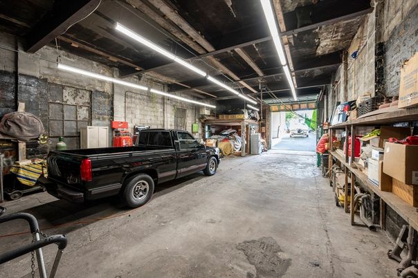 Garage, Interior, Stone Walls