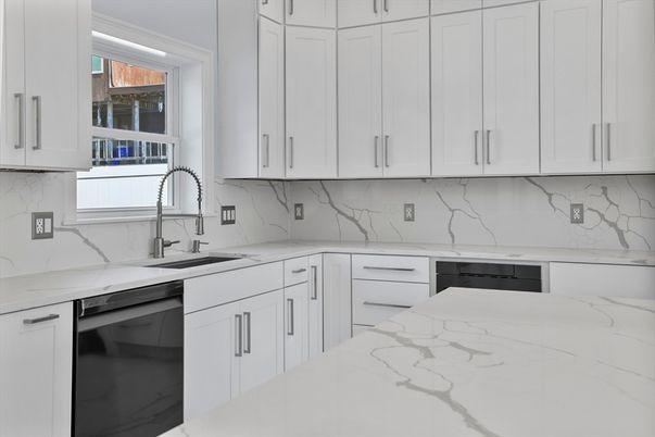Interior, Kitchen, Marble Walls