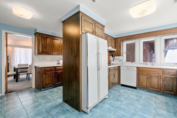 Dining room, Interior, Kitchen
