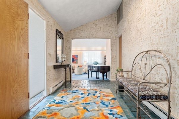 Interior, Piano, Stone Walls