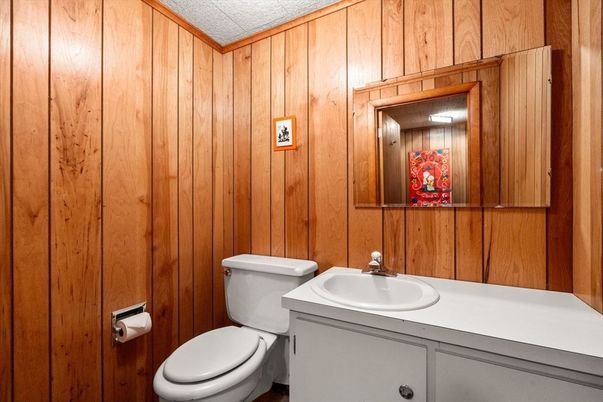 Bathroom, Interior, Wooden Walls