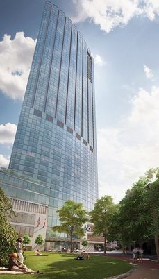 Exterior, Facade, Highrise