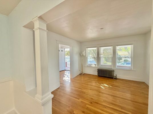 Empty room, Interior, Wood Texture Flooring
