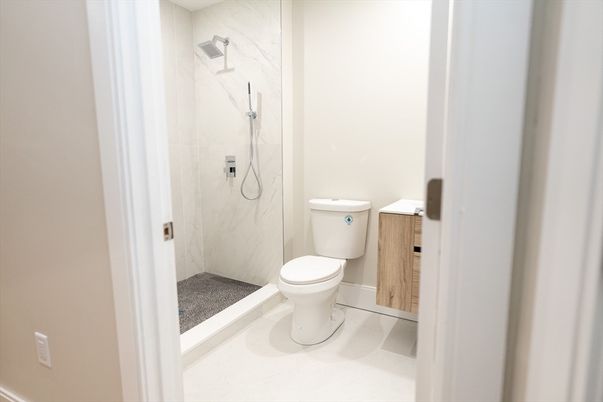 Bathroom, Interior, Marble Walls