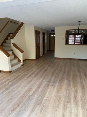 Empty room, Interior, Wood Texture Flooring