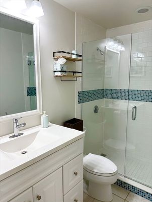 Bathroom, Glass Shower, Interior