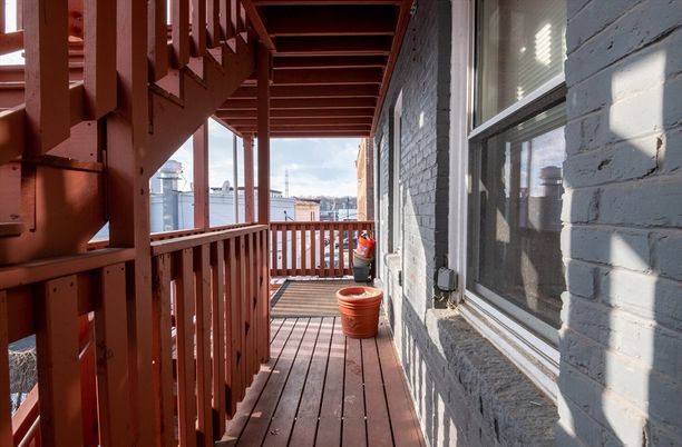 Exterior, Wood Texture Flooring