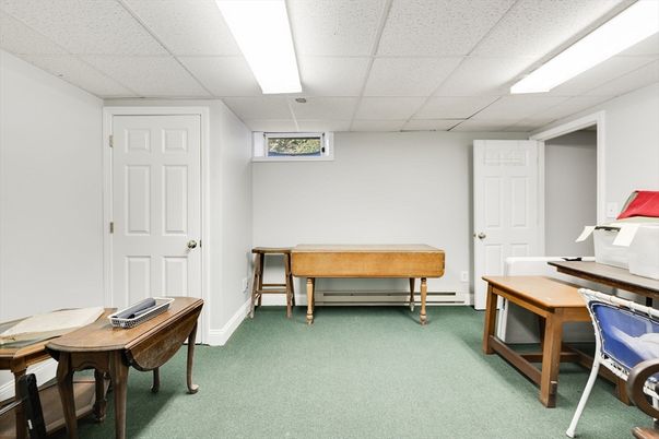 Home Office, Interior, Recessed Lighting