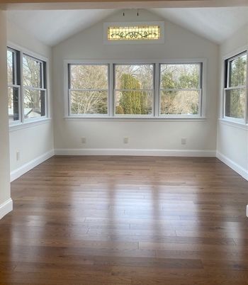 Empty room, Interior, Wood Texture Flooring