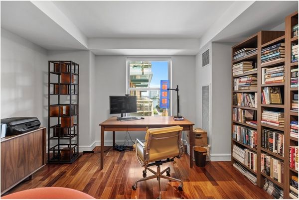 Home Office, Interior, Wood Texture Flooring