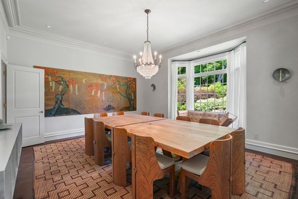 Chandelier, Dining room, Interior, Recessed Lighting