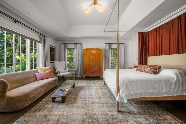 Bedroom, Interior, Pendant Lights