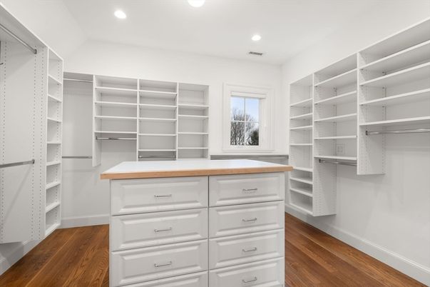 Interior, Recessed Lighting, Walk-in Closets, Wood Texture Flooring