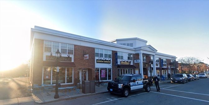 Exterior, Facade, Brick Facade, Modern