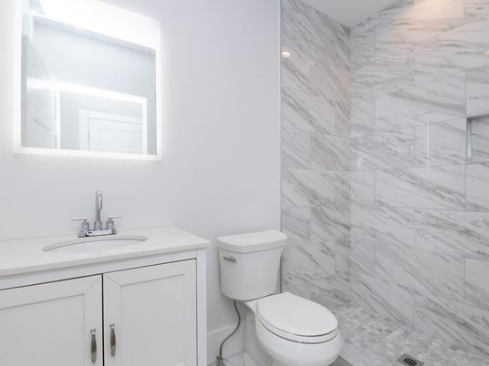 Bathroom, Interior, Marble Walls