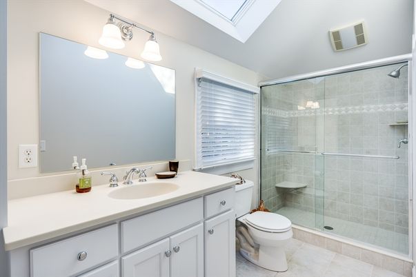 Bathroom, Glass Shower, Interior